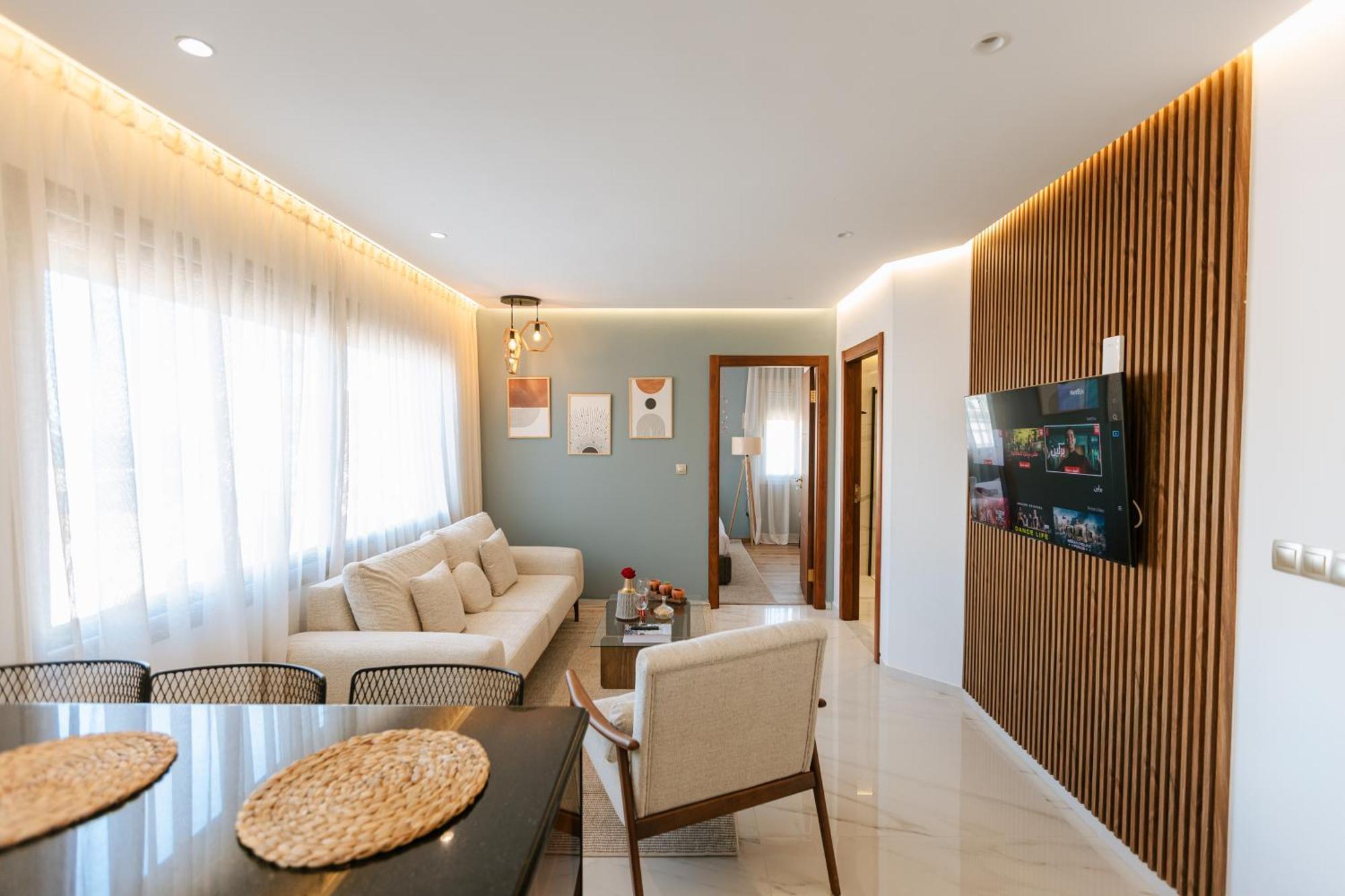 Marina View Residence Luxurious Studio Retreat With Stunning Ocean Views 1 Double Bedroom, 1 Convertible Couch Tánger Exterior foto